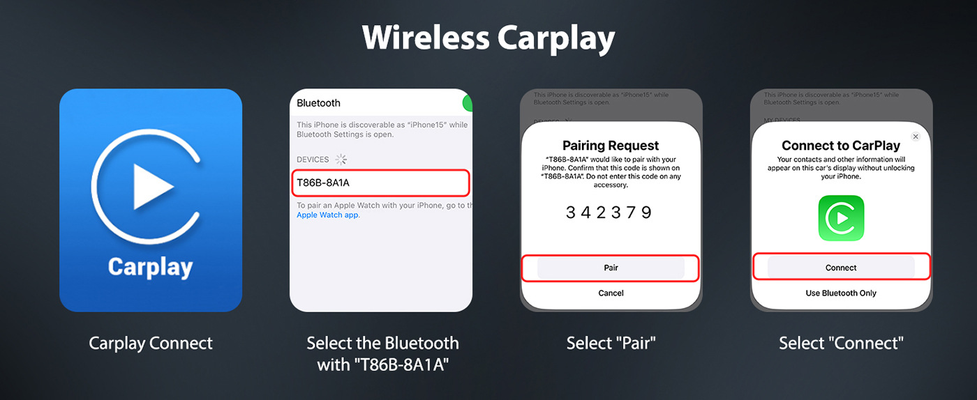 Cross-Border Portable Gps Navigation Android Carplay 7inch / 9inch Wifi Version Bluetooth Supports Netflix
