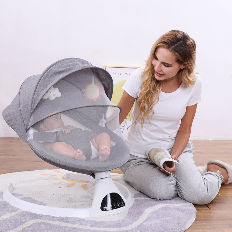 Mecedora transfronteriza para bebés, mecedora para bebés recién nacidos, cuna, sillón para dormir, sillón reclinable, artefacto para bebés