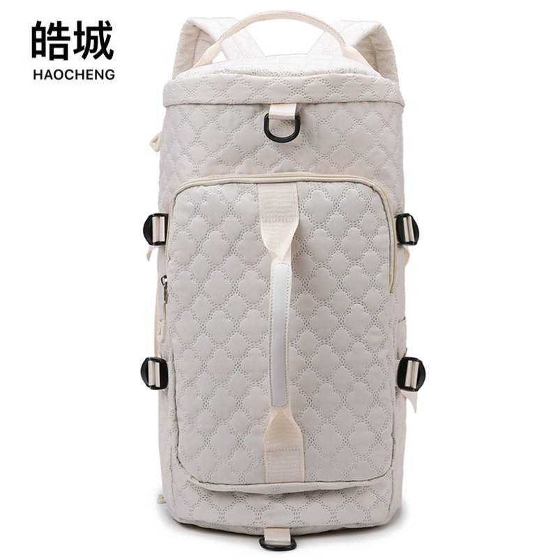 2024 nueva bolsa de viaje de separación seca y húmeda al aire libre de gran capacidad de moda, bolsa de yoga portátil multiusos para deportes y fitness