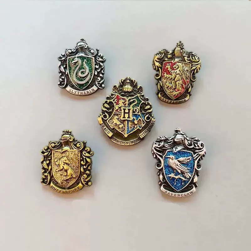 哈利波特学院徽章 格兰芬多胸针立体标志动漫合金礼品 高品质套装