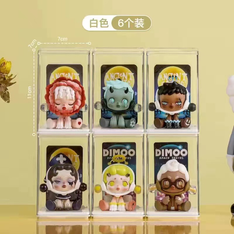 ブラインドボックス収納展示棚防塵人形手作り棚透明棚アクリル泡マット展示箱|undefined
