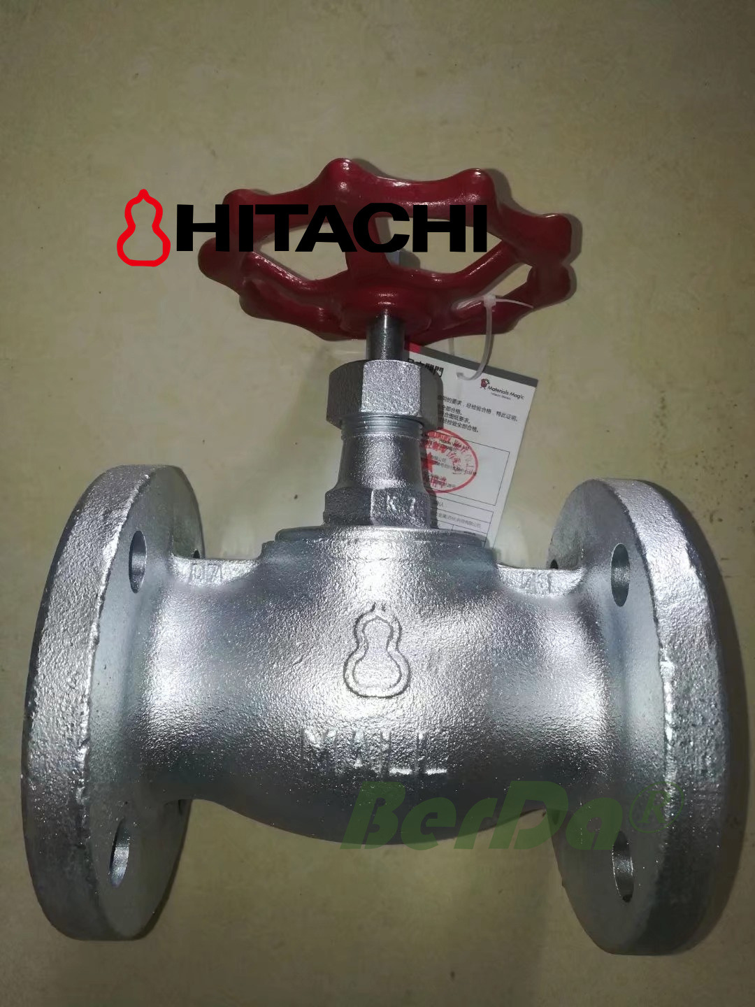 日立HITACHI阀门DM16G/D16G/D25G截止阀 法兰球墨铸铁 日本葫芦牌