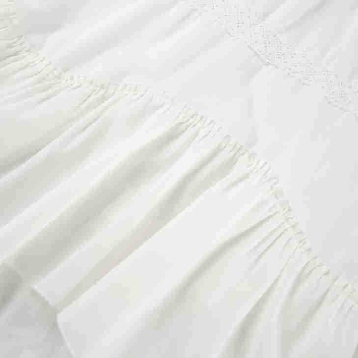 Spring Summer Sexy Design White Cotton Linen Sleeveless Square Collar Short Top Mid Waist Split Skirt Two Piece Sets