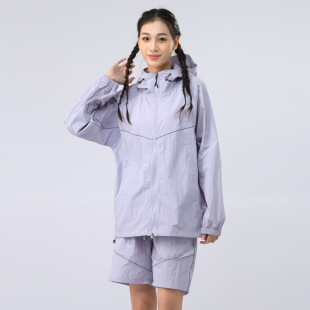 UPF100 Sun Protection Clothing suit Men's and Women's Loose Breathable Riding Clothing Sun Protection Clothing Couple Hooded Jacket