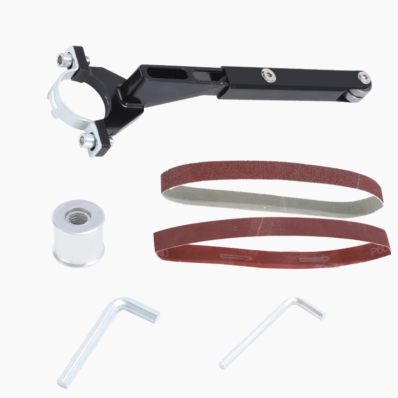 Amoladora angular Cinturón máquina de pulir carpintería Cinturón máquina de pulir eliminación de óxido pulido soporte de conversión Cinturón máquina de pulir al por mayor
