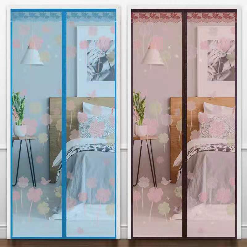 金刚网纱窗魔术贴防蚊门帘磁性纱门夏季家用隔断自吸磁铁对吸蚊帐|ms