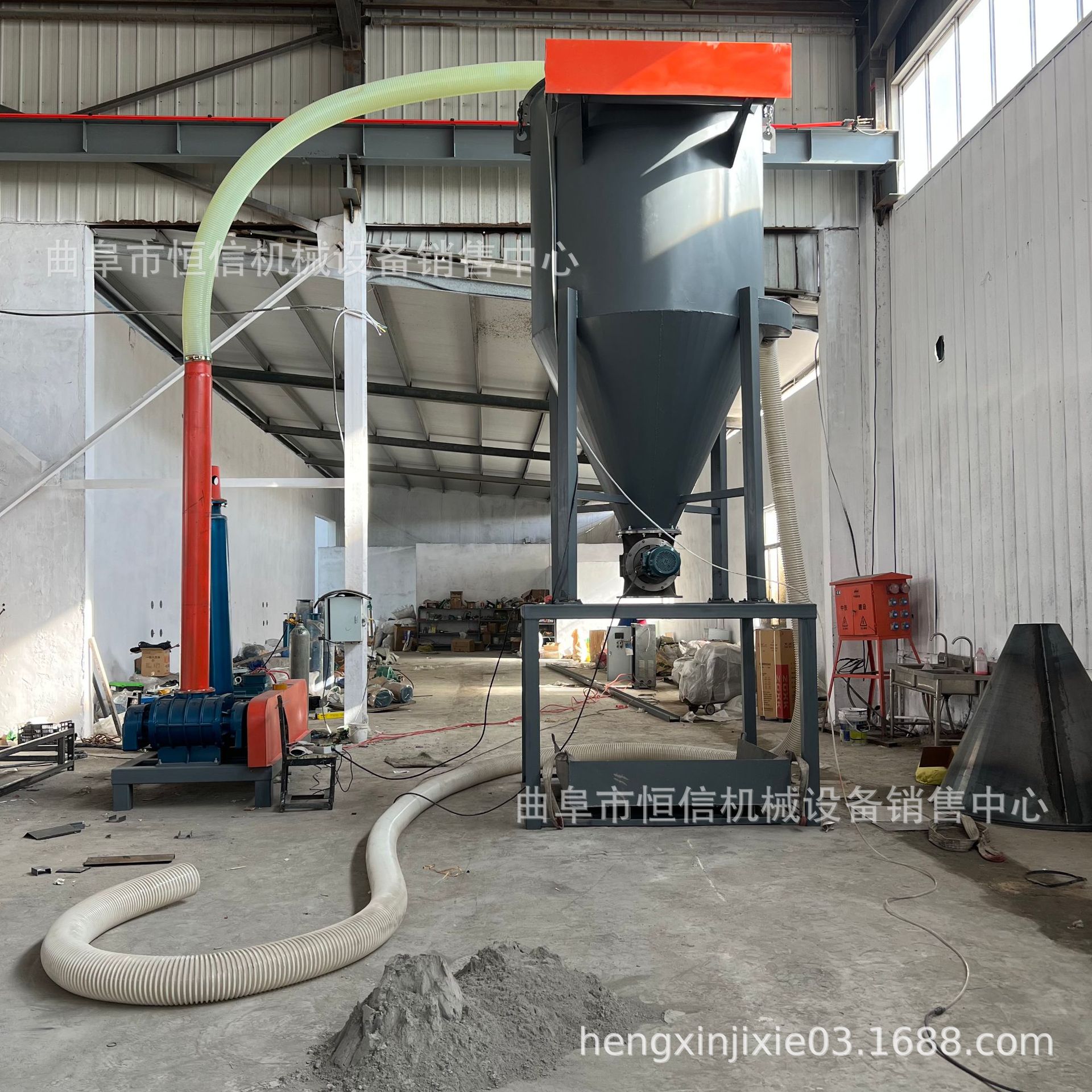 粉煤灰出入库气力吸灰机zcjb 石灰石粉脉冲除尘气力吸粉机 直供