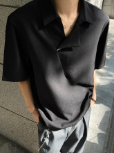 冰丝运动休闲套装男夏季薄款帅气潮流情侣T恤宽松短袖短裤两件套