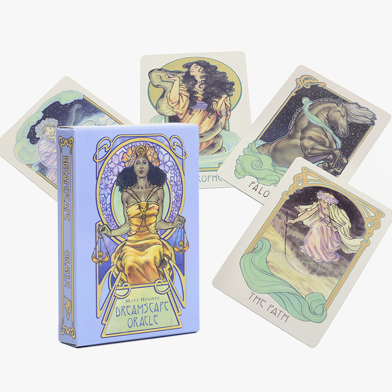 Dreamscape Oracle Tarot Cards Board Game For Parties And Games_voghion.com