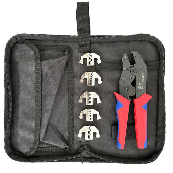 7CQK seven-inch quick-change crimping pliers suit terminal crimping pliers multi-function jaw mold electrical kit