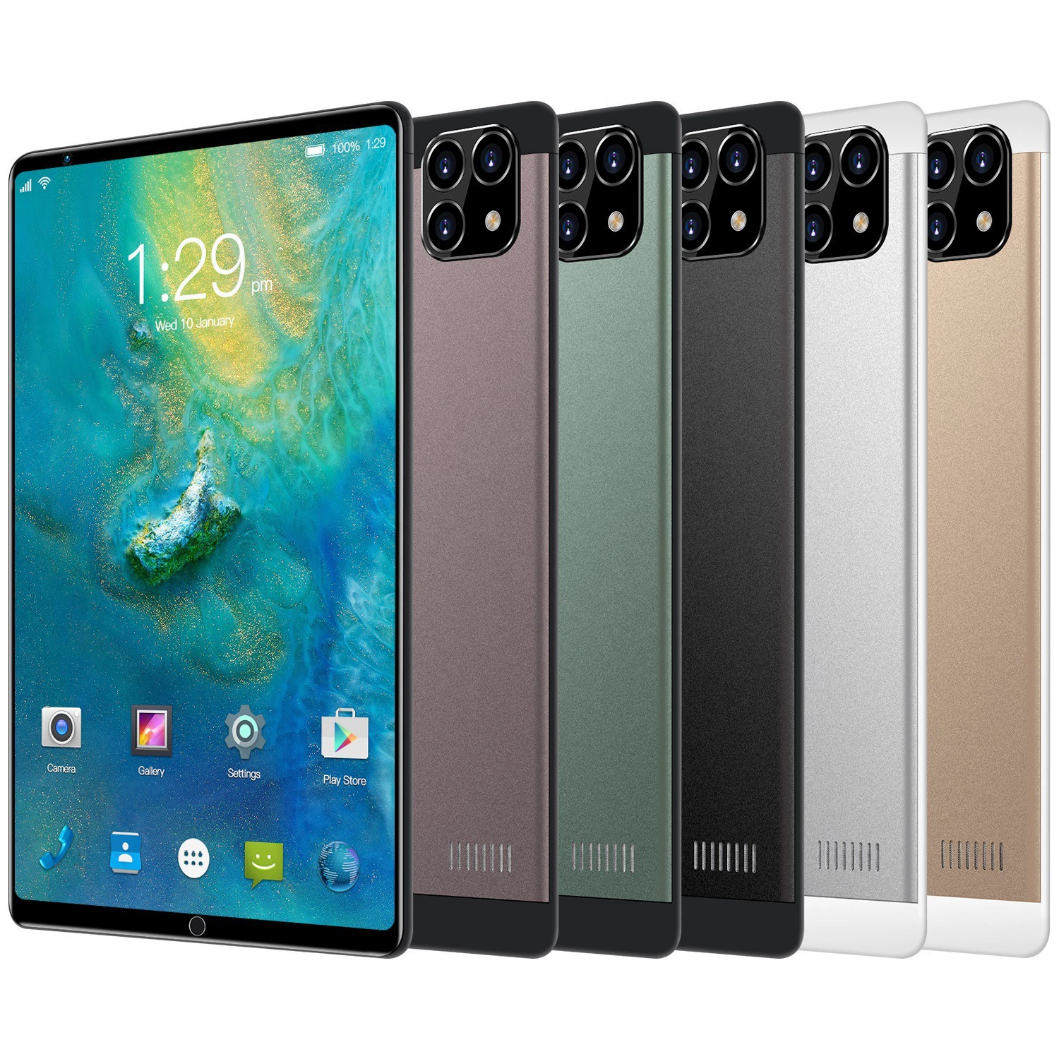 Планшет 8 дюймов, 2+16 ГБ (2G/3G/4G), прямые поставки с завода, разные региональные спецификации, 0,046 кг