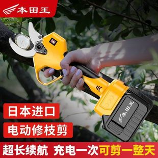 Imported electric pruning scissors branch pruning wireless fruit tree scissors lithium battery rechargeable garden coarse branch scissors artifact