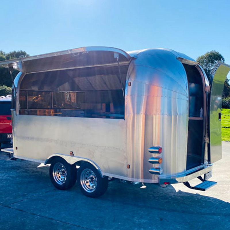 上海厂家流动镜面餐车小吃车商场售卖车观光车美食车food carts