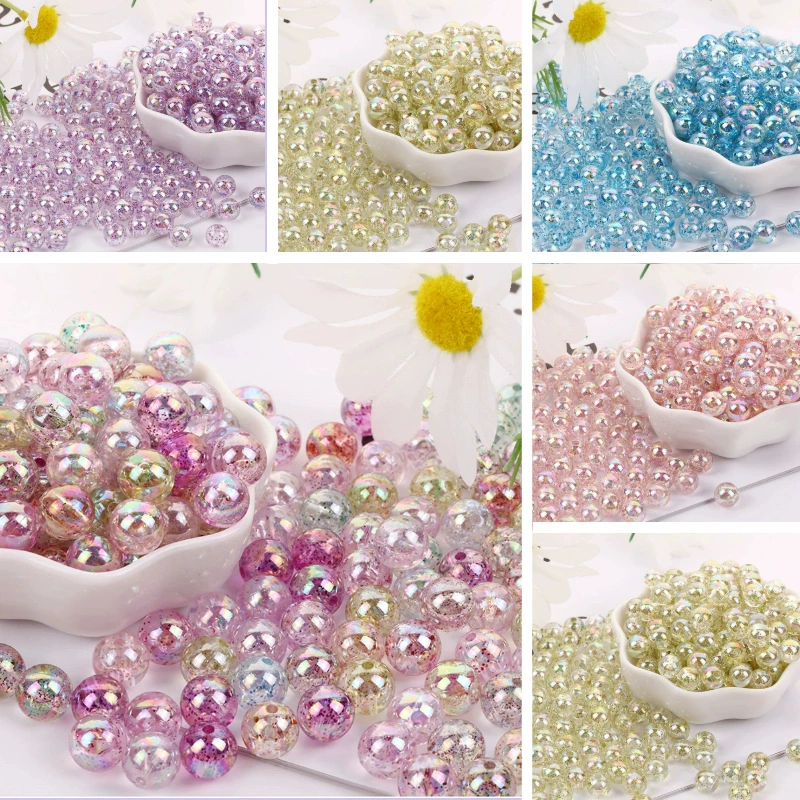 Acrylic round beads, bracelet, accessory, accessories, 8mm, wholesale