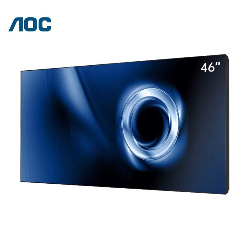 Aoc 46D8U-R Lcd Patchwork Screen 46inch Support 4K Display Wide Viewing Angle Bilateral Patchwork 3.5mm Security