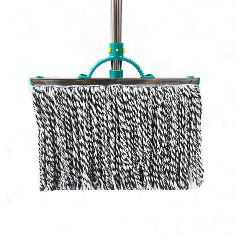 스테인레스 스틸 걸레 파란색과 흰색 라인