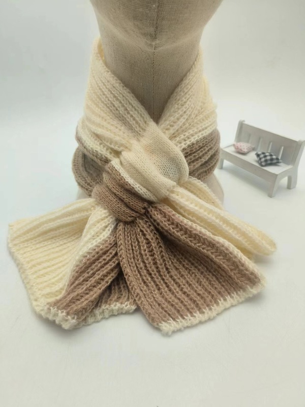 女性用スカーフ、冬用多用途、暖かい、カップル、学生、ネックプロテクター、模造カシミヤニットウール、女の子用スカーフ、男性用高級スカーフ|undefined