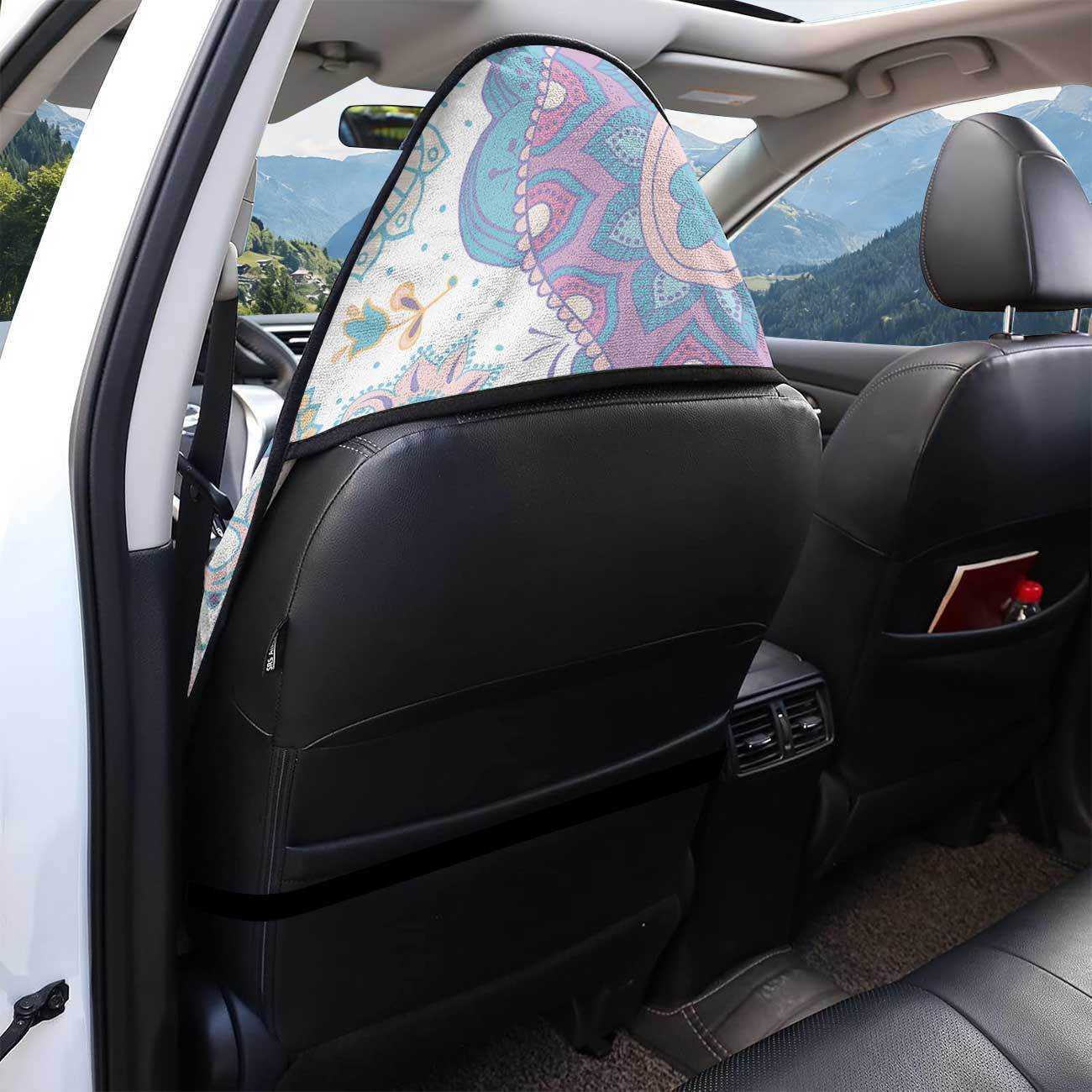 Car seat towel cover front seat protector suitable for gym and exercise, universal for all seasons, car use 31