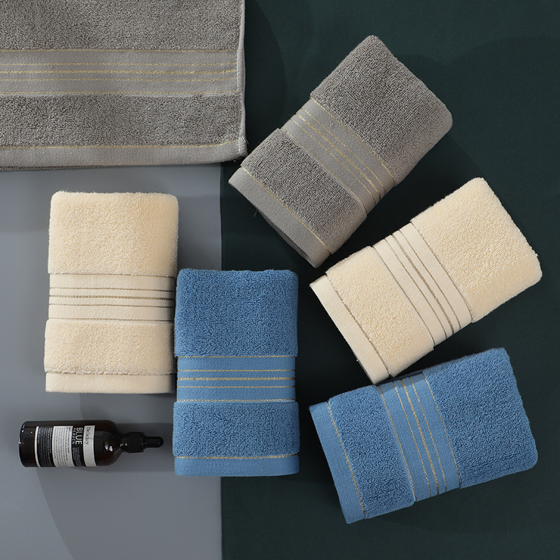 Pure Cotton Men's Towel, All-Cotton Household Thick Absorbent Towel, Export Towel, Gift Towel, Cheap Towel for Traveling
