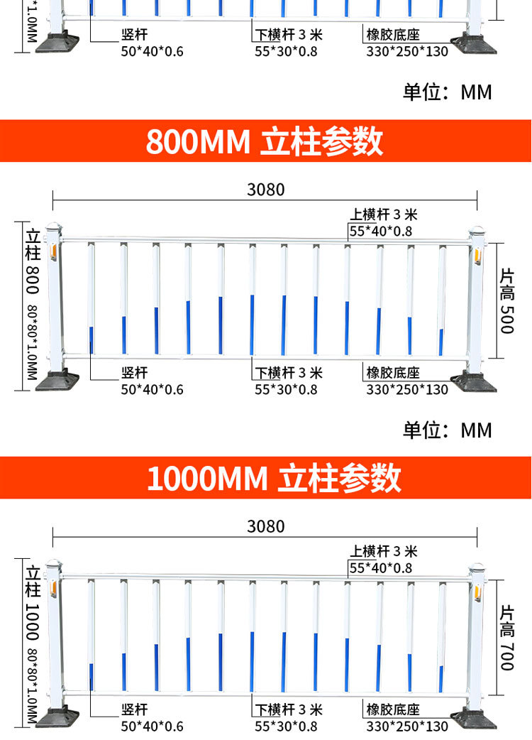 中央隔离栏