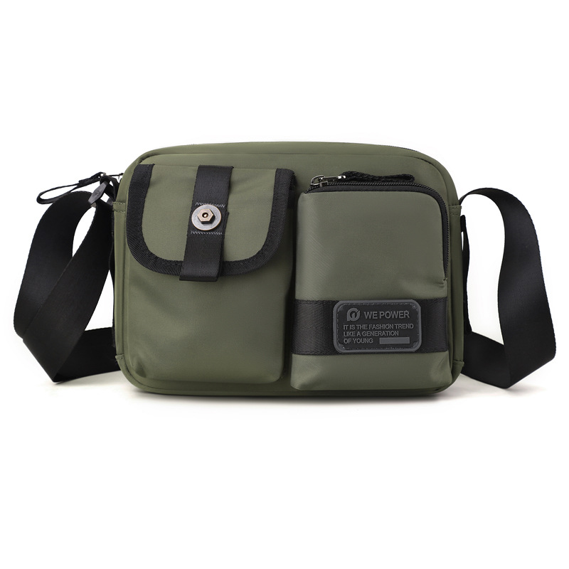 WEPOWER nuevo tipo de bolso de hombro para hombres, bolso de moda ligero, bolso casual para hombres, bolso pequeño, mochila deportiva