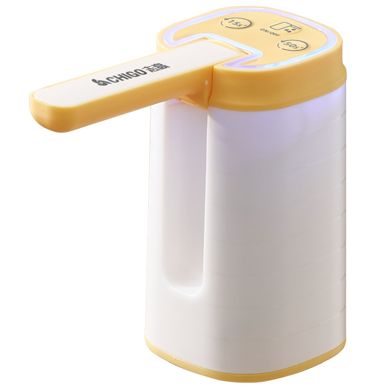 Bomba de agua de barril plegable de Zhigao, bomba de agua de barril cuantitativa eléctrica, máquina de beber, absorbedor de agua, alimentador de agua