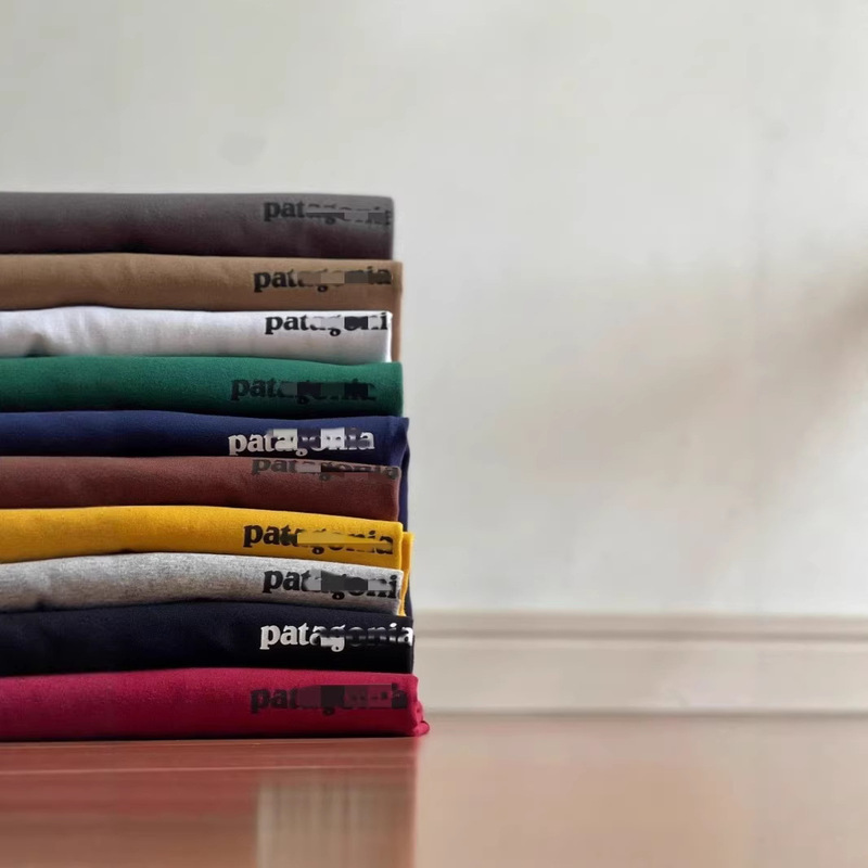 Cross Border Quality Ceiling PATA Bata P-6T Shirt Men and Women Couple Eco-friendly Organic T-Shirt Short Sleeve