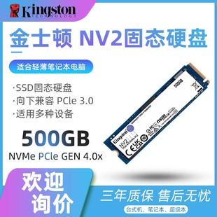 Kingston NV 2 500GB Solid State Drive M.2 Interface NVMe Protocol Desktop Laptop SSD
