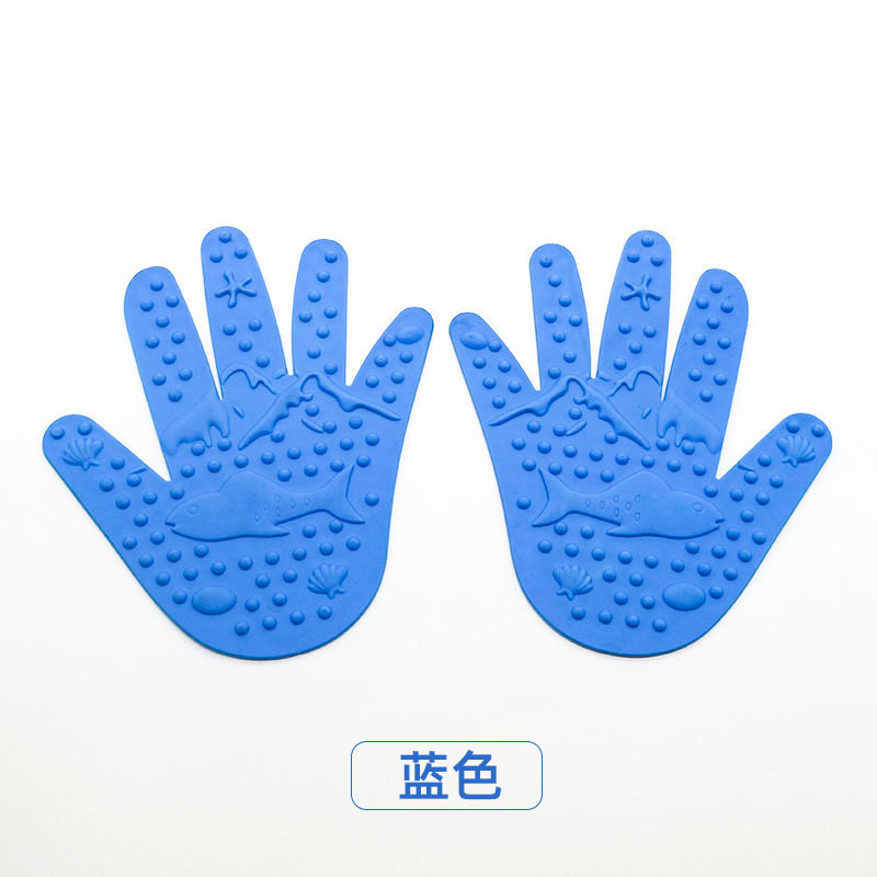 Equipo de entrenamiento sensorial para niños huellas huella de mano pie signo placa Palm pad divertido equipo de entrenamiento sensorial