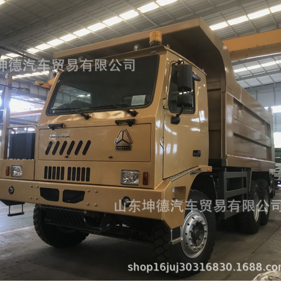 矿山霸王自卸车全新库存豪沃6*4土方HOWO翻斗车出口18953179826