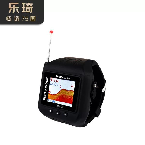 Leqi factory direct Watch type wireless sonar fishing detector outdoor supplies fishing gear wholesale fish finder