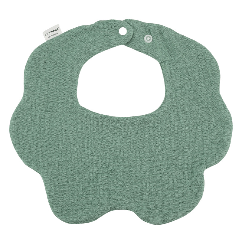 Babero de Pétalos de Gasa para Bebé 360 Grados de Gasa de Algodón, Absorbente de Agua, para Bebés image 18