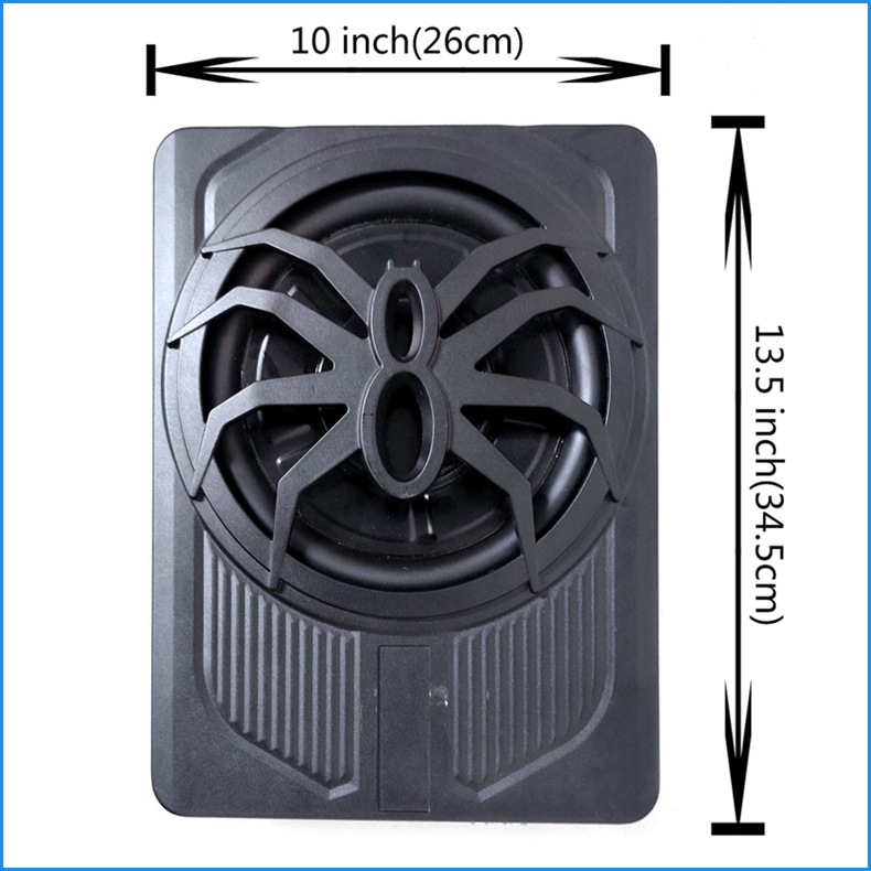12V High-Power Subwoofer for Boats and Yachts, Heavy Bass, High Volume, Under-Seat Speakers, Wholesale from Manufacturer