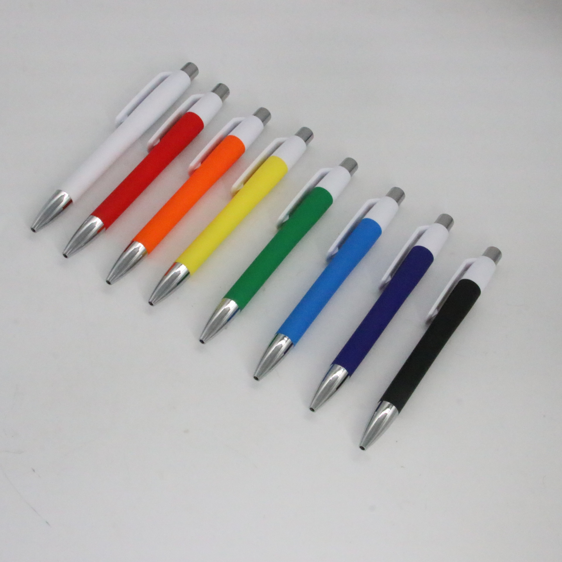Venta directa de fábrica, bolígrafo publicitario, bolígrafo de presión, uso publicitario para regalos, se puede imprimir el logotipo