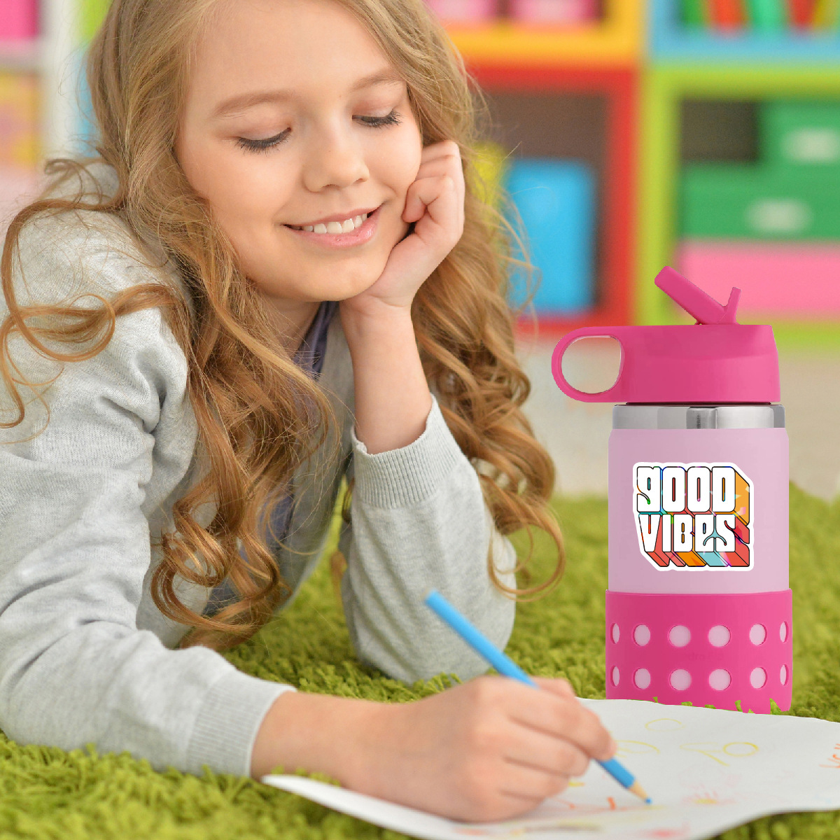 Q5 ins小清新贴纸100张-全息款 主图3-01.jp