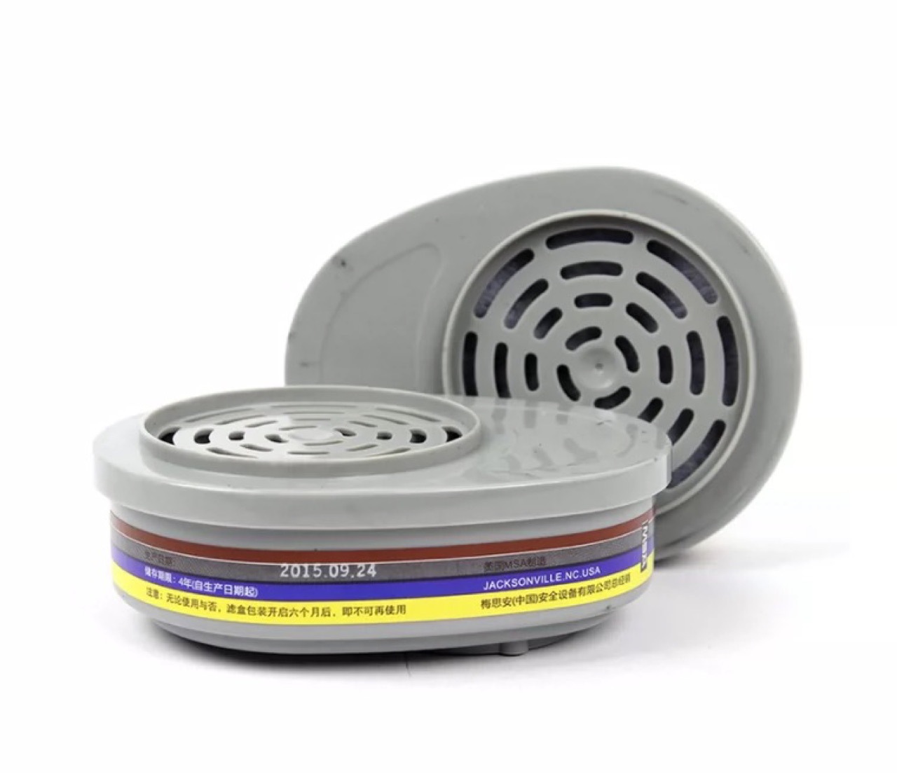 MSA/梅思安GMC防护滤片滤盒10120744原815357 防有机蒸汽酸性气体