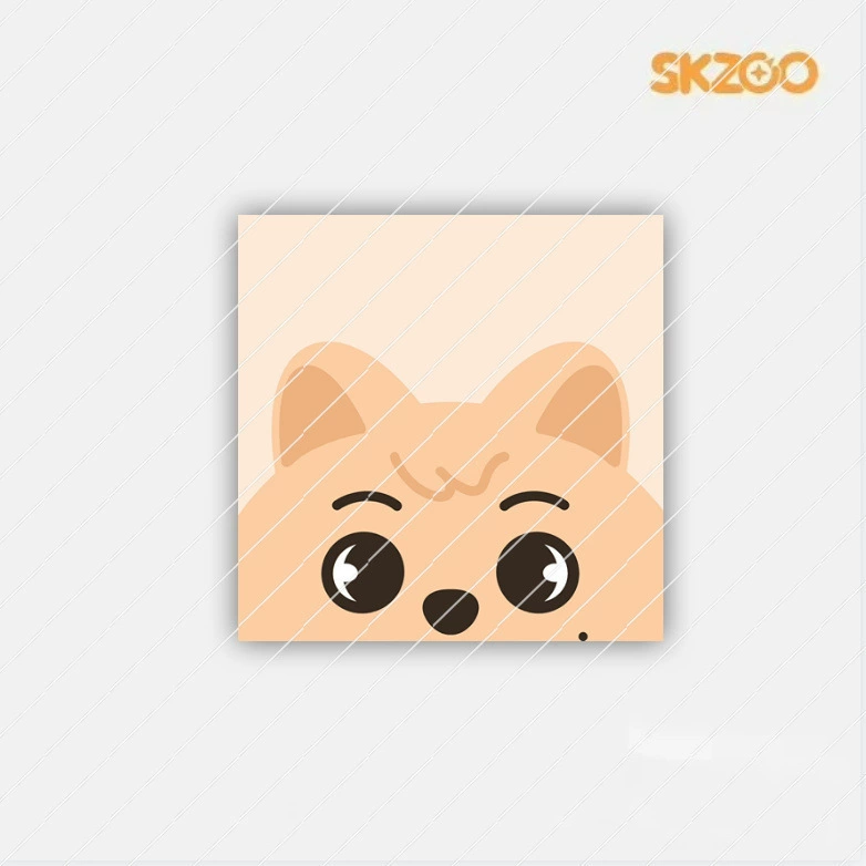 50 страниц SKZOO мультяшная удобная паста StrayKids Fang Can Li Yanhao Jin Shengliang Liang Jingyin может наклеить бумагу
