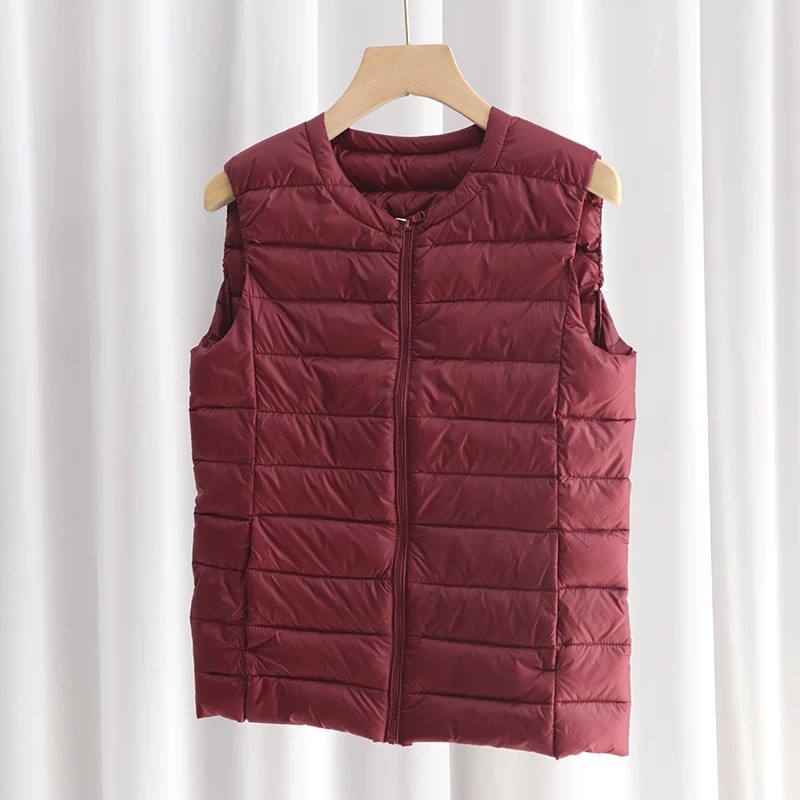 버건디(짧은 지퍼)