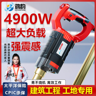 Concrete Vibrator Portable Vibrator Small Single Phase Insert Cement Vibrator Vibrator Plug 220V