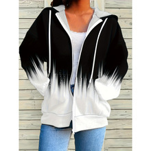 S 37683 3D Print Women's Zip Hoodie 3D ӡ��Ůʿ����ñ��