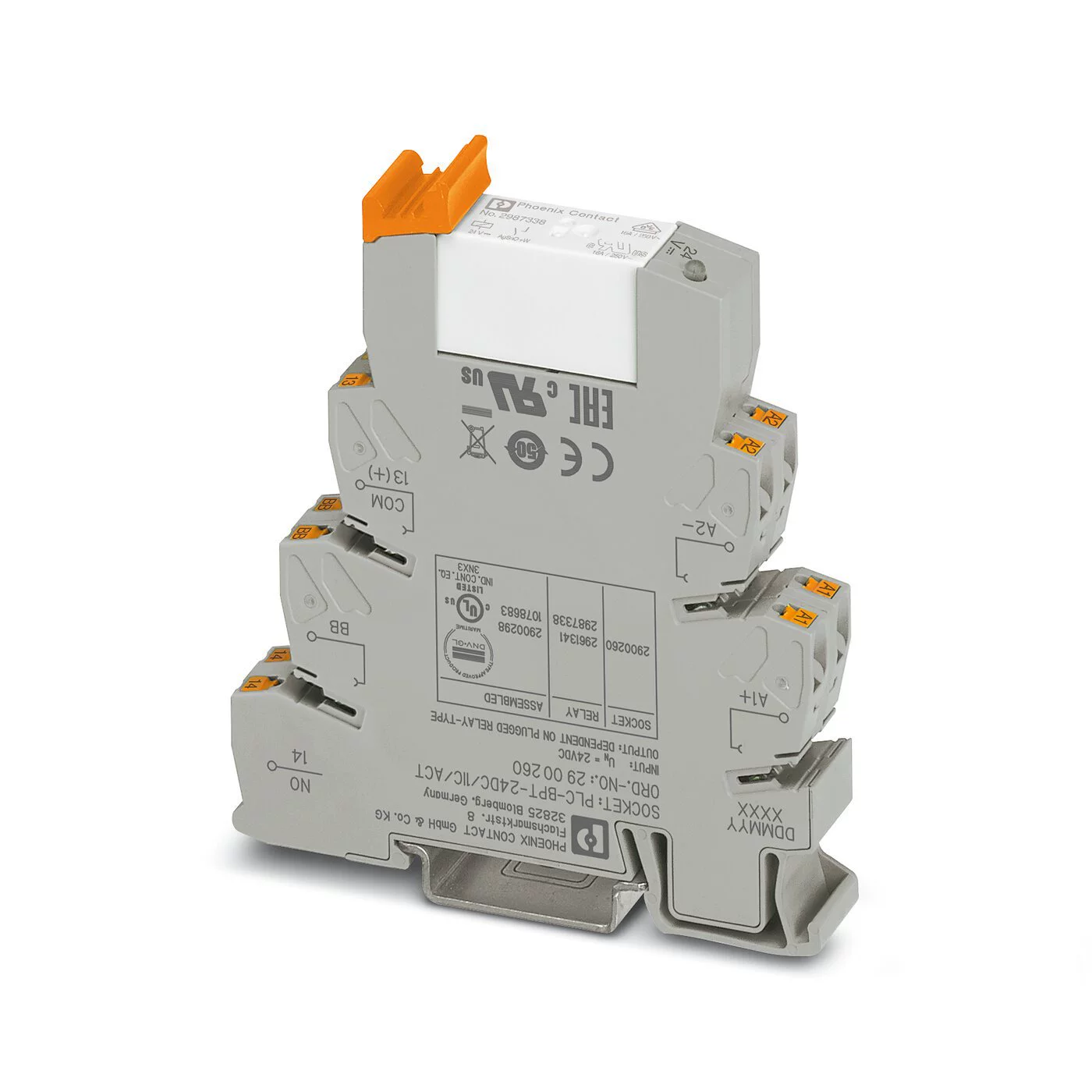 Релейный модуль PLC-RPT-24DC/21 - 2900299 Phoenix