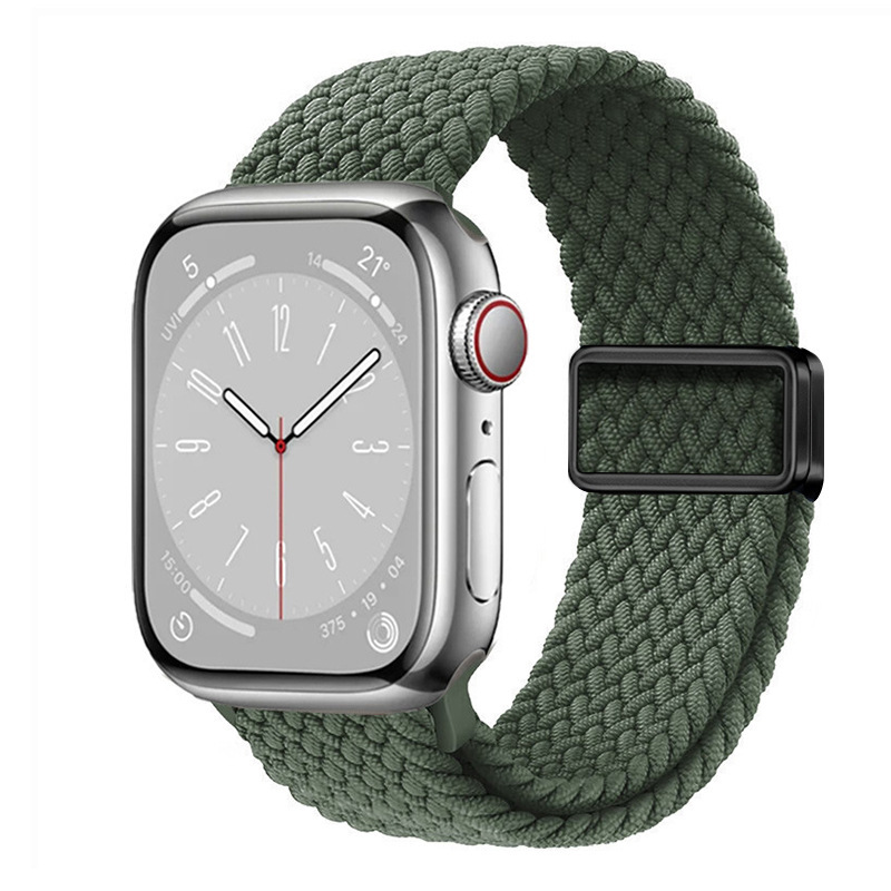 适用苹果applewatchS10降落伞扣条纹iwatch8/9/10智能手表带腕带|undefined