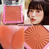 Matte orange high quality waterproof cute face blush