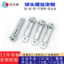 球头螺栓圆头不锈钢手拧螺丝紧密件连接柱螺柱单头螺丝3D厂家定制