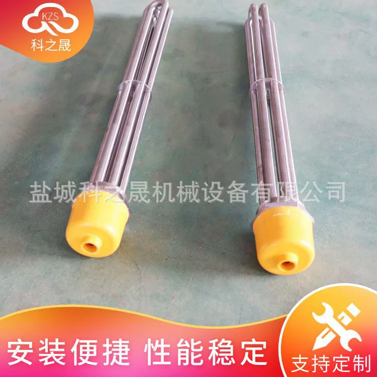 Резьбовая нагревательная труба Солнечный Резервуар для воды фланец отопления, погружная нагревательная труба с шестигранной резьбой нагревательная труба