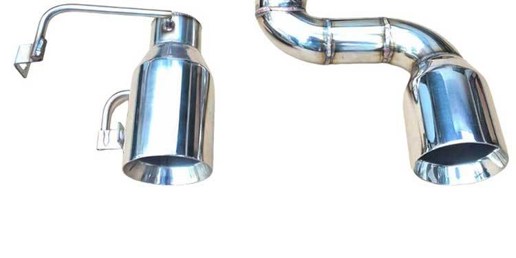 Suitable for Ford Ranger Stainless Steel Muffler Exhaust Pipe Tailpipe Tip Tail Throat Modification