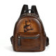 Factory direct leather bag retro women's backpack hand-painted women's casual backpack large capacity a generation of hair