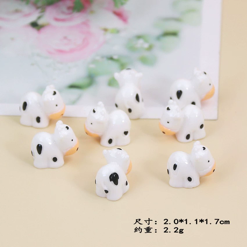Креативный мини-коров diy смола аксессуар микро-ландшафтный маленький реквизит diy крем клей для мобильного телефона аксессуары