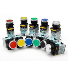 ��ť����LA38-11BN�����Ը�λ22mm��������24V��ѹʽ��������220V