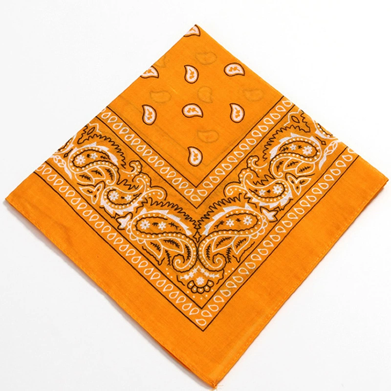 Хлопковый шарф Cashew Flower Amoeba Square с рисунком Paisley Street Dance Magic Headscarf Mask Bandana Офф-роад лицевая маска